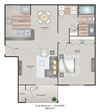 Timber Chase at Sarasota Bay Sarasota Florida One Bedroom Floorplan